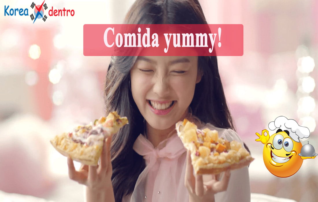 Comida yummy preparar Kimchi Coreano