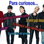 Bigbang curiosidades