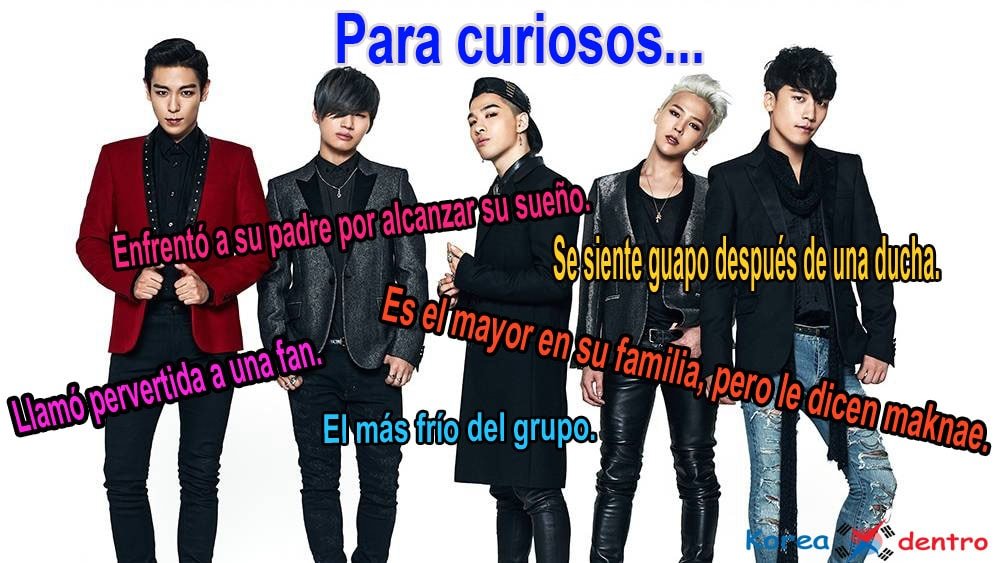 Bigbang curiosidades