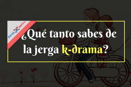 Infografía terminos kdramas