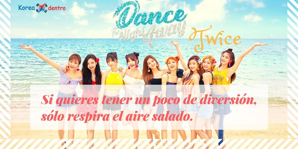 Letra kpop en Español: Dance the Night Away Twice